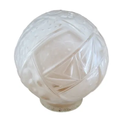 Globe verre boule Muller - art