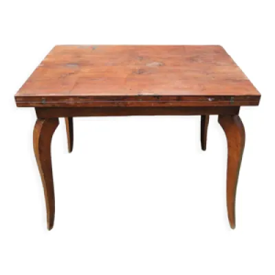 Ancienne table porte - bois feuille