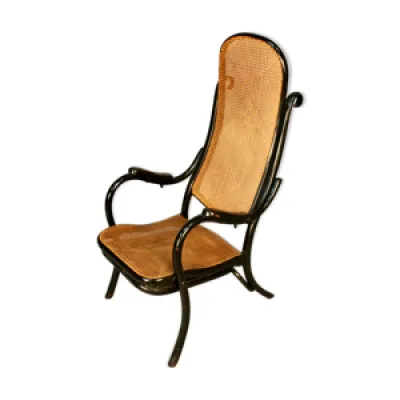 fauteuil de repos canné - bois