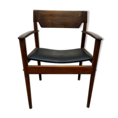 fauteuil danois en palissandre