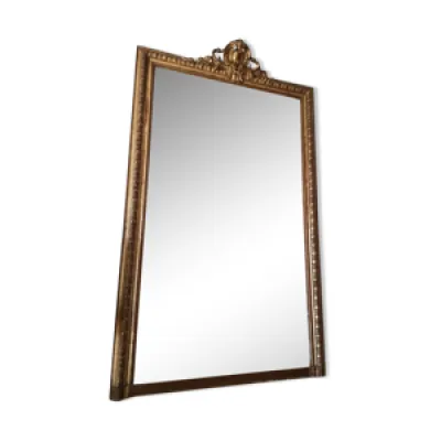 Miroir doré ancien de - style louis