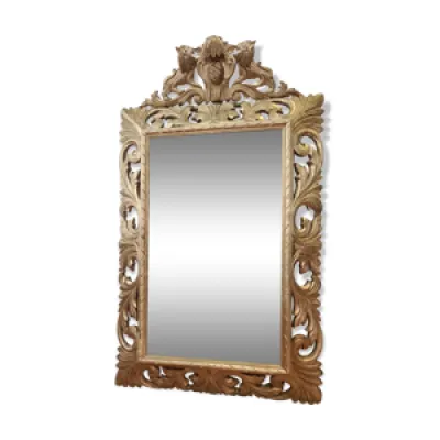 miroir style louis XIII - bois