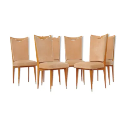 Série de 6 chaises des - 1960