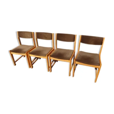 4 chaises contemporaines