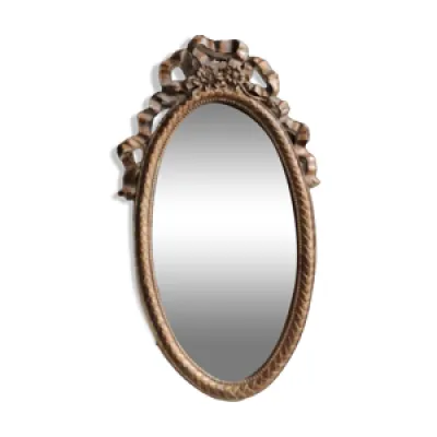 Miroir de table ovale - louis