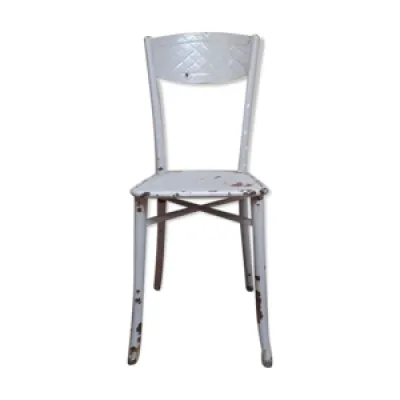 chaise métal 1930-1940