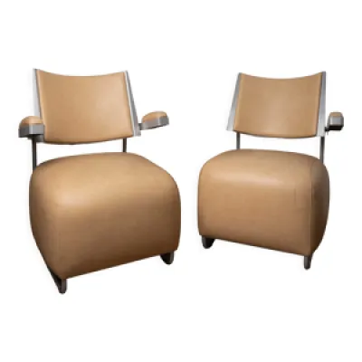 2 fauteuils oscar d'harri