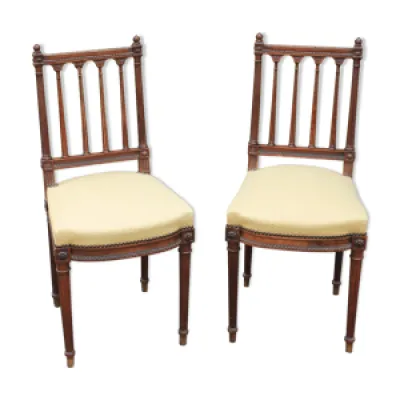 Paire de chaises Napoléon
