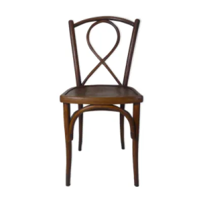 Ancienne chaise de bistrot - bois