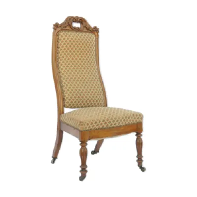 chaise basse de style - louis philippe