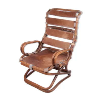 fauteuil de Tito Agnoli - 1960 bambou