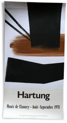 Affiche Hans Hartung - paris