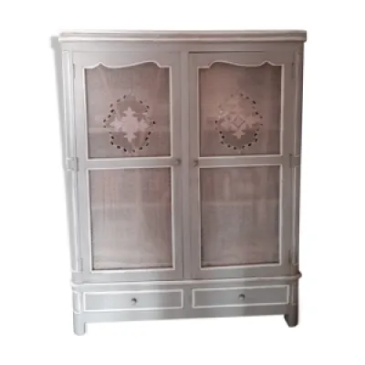 Armoire style shabby - grise