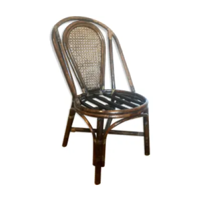 chaise rotin