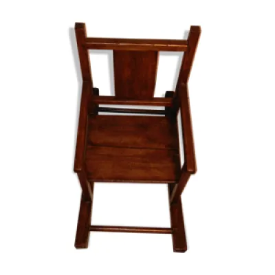 fauteuil à bascule bois