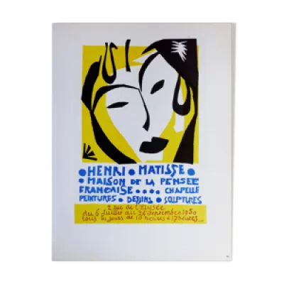 Lithographie Henri Matisse - 1959