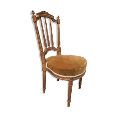 chaise doré de style - xvi louis