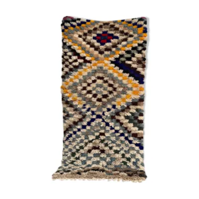 tapis Azilal ancien coloré