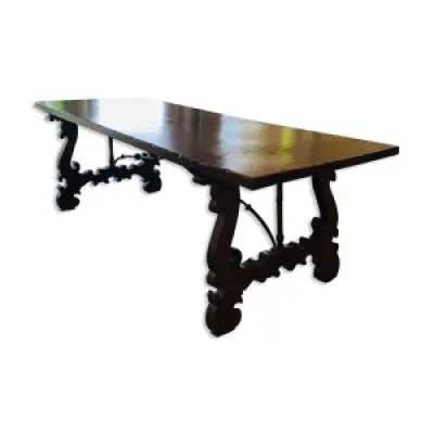 Table baroque ancienne - massif