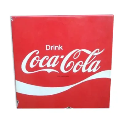 Plaque émaillée Coca-Cola