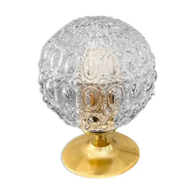 lampe globe “godrons” - verre