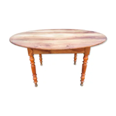 Table ovale ancienne - cerisier