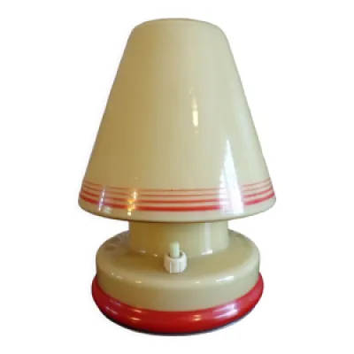 Lampe champignon 1930 - opaline