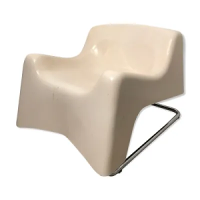fauteuil italien 1970 - fibre verre