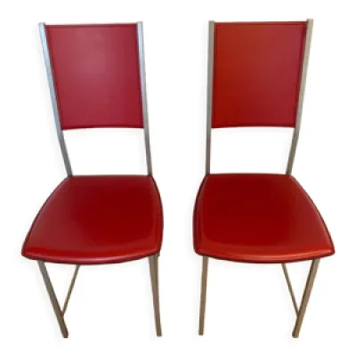 Lot 2 chaises à salle - cattelan italia
