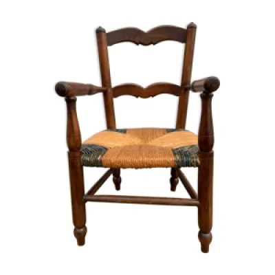 fauteuil ancien pour - paille
