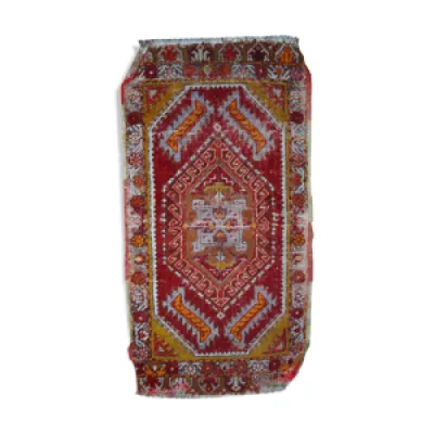 Old turkish carpet yastik - handmade