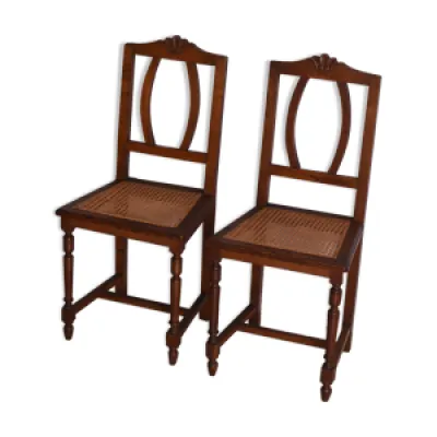 Paire de chaises, années - 1930