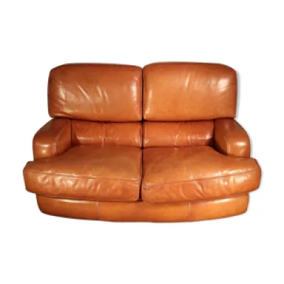 Canapé des années 1970 - cuir