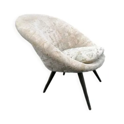 Fauteuil coquille 1950-60