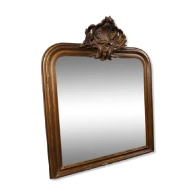 Miroir de cheminée français - bel