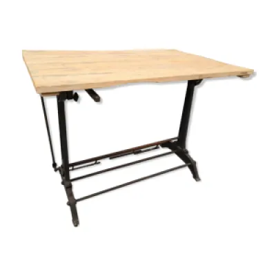 Table à dessin de marque - bois fonte