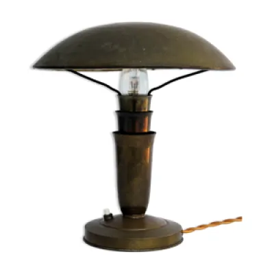 Lampe champignon en cuivre - art