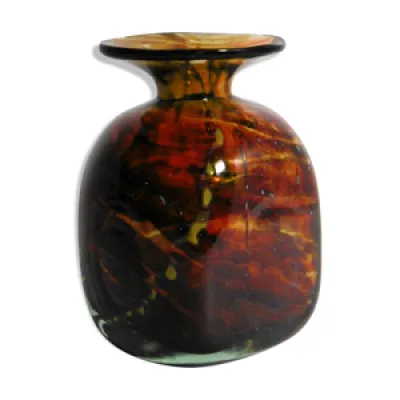 Vase couleur ambrée