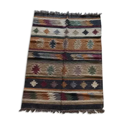 tapis kilim en toile - 190cm