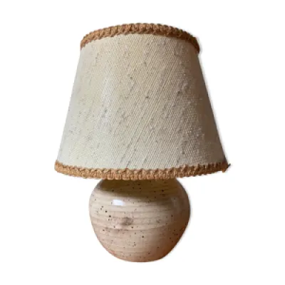 Lampe en céramique avec - abat jour