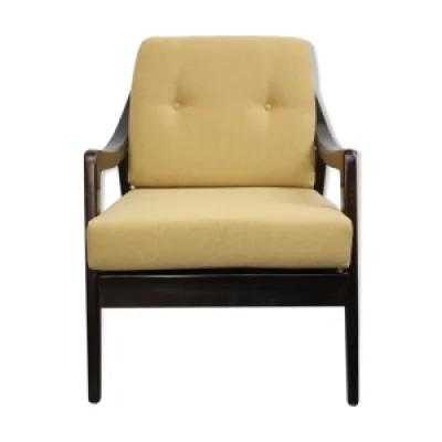 fauteuil des années - jaune 1960