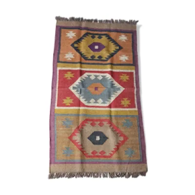 tapis kilim en toile - 90cm
