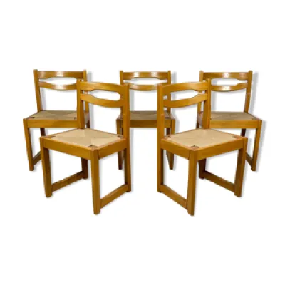 ensemble de 5 chaises