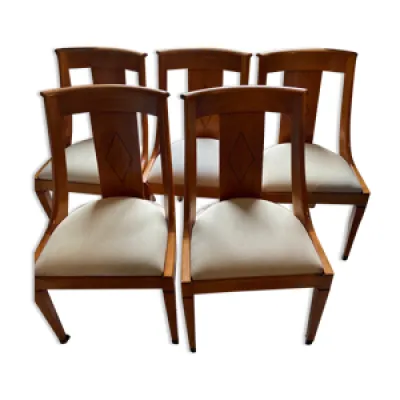 5 chaises gondole 1930