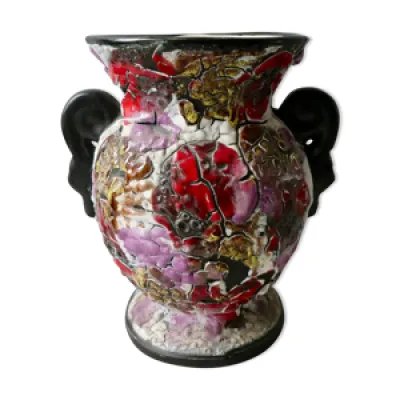 Vase en céramique Fat - lava