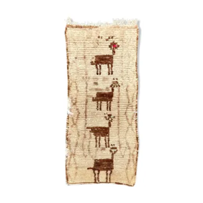 tapis berbere beni ouarain - ancien