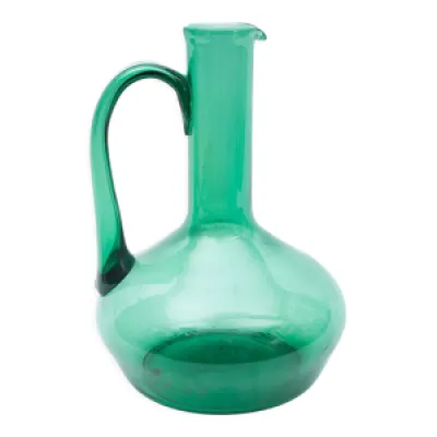Vase à anse vert
