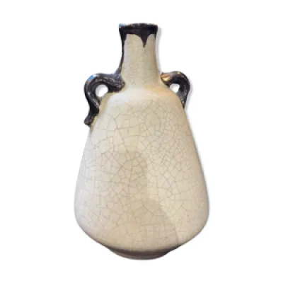 Vase pansu en céramique - art deco