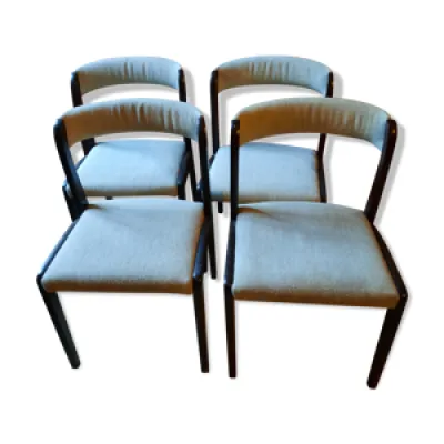 set de 4 chaises style