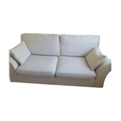 Canapé 3 places en tissu - polyester